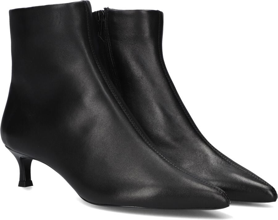 Unisa Ibrain Enkellaarsjes Enkelboots met rits Dames Zwart - Foto 1