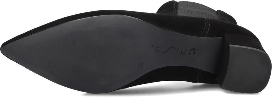 UNISA Enkellaarsjes Dames Juri Maat: 37 Materiaal: Leer Kleur: Zwart - Foto 3