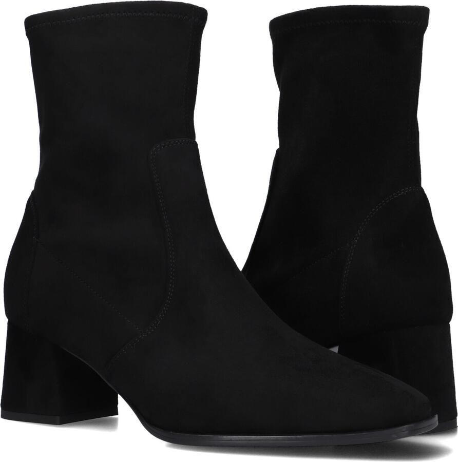 Unisa Lantos Enkellaarsjes Enkelboots met rits Dames Zwart - Foto 2