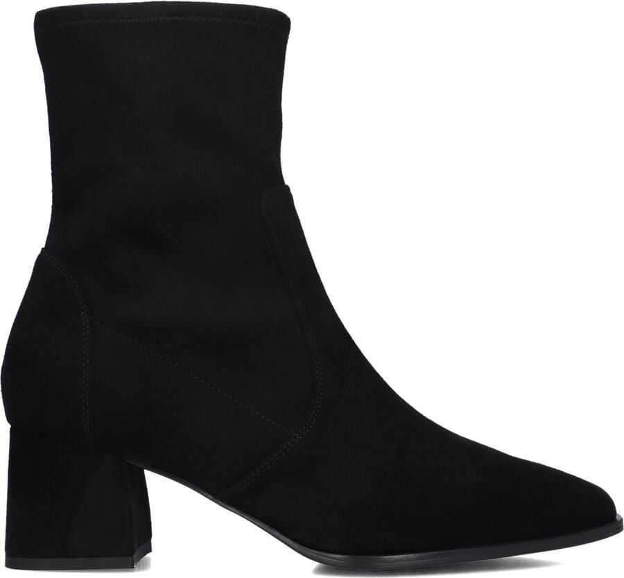 Unisa Lantos Enkellaarsjes Enkelboots met rits Dames Zwart - Foto 3