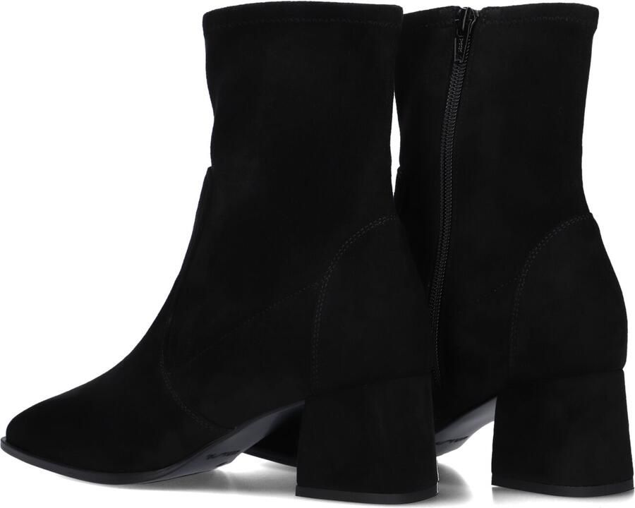 Unisa Lantos Enkellaarsjes Enkelboots met rits Dames Zwart - Foto 4