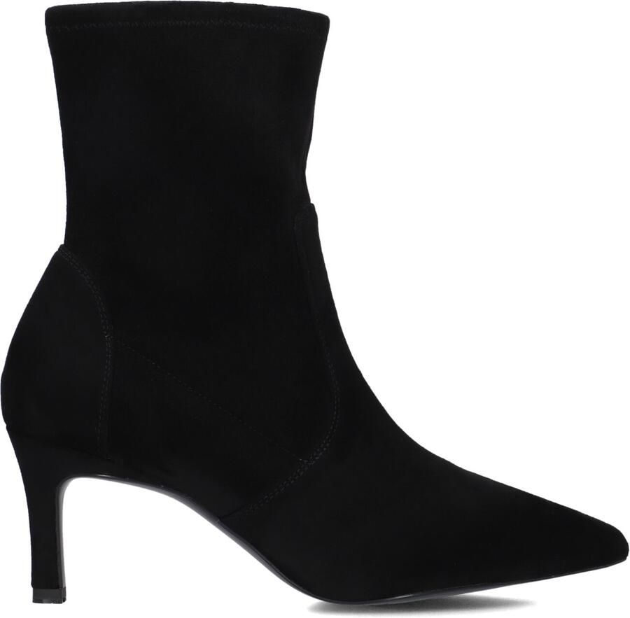 Unisa Lavoy Enkellaarsjes Enkelboots met rits Dames Zwart - Foto 2
