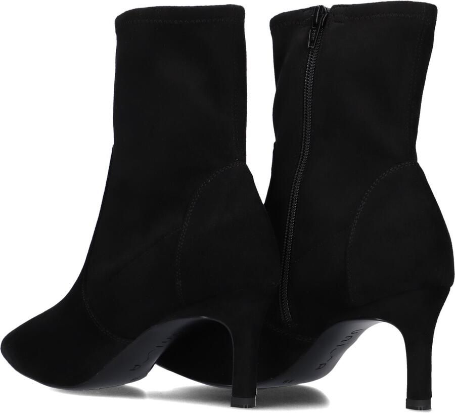 Unisa Lavoy Enkellaarsjes Enkelboots met rits Dames Zwart - Foto 4