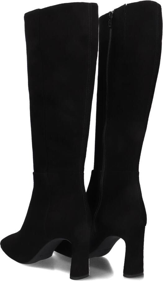 Unisa Wolcot Enkellaarsjes Enkelboots met rits Dames Zwart