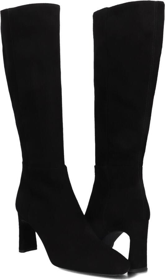 Unisa Wolcot Enkellaarsjes Enkelboots met rits Dames Zwart - Foto 3