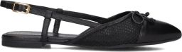 UNISA Slingbacks Dames Amale Leer Zwart
