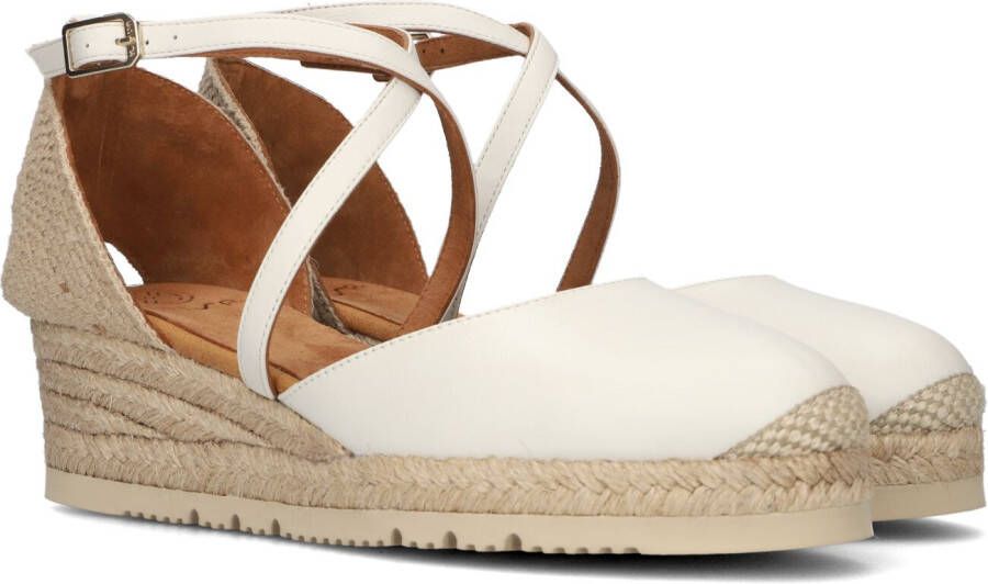 UNISA Espadrilles Dames Caude Maat: 41 Materiaal: Leer Kleur: Wit