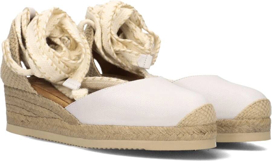 Unisa Chaplin Espadrilles Zomer Schoenen Dames Wit