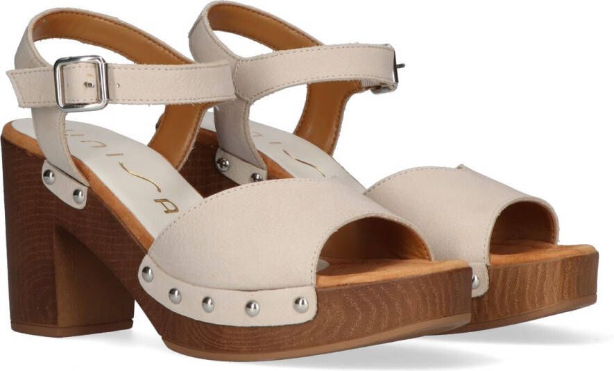 Unisa Taco Sandalen Dames Wit