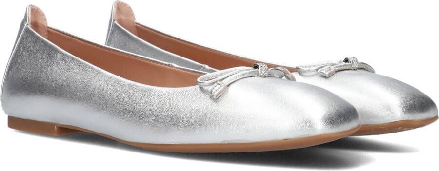 Unisa Zilveren Ballerina's met Stik Detail Gray Dames