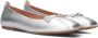UNISA Ballerina Dames Basmi Maat: 36 Materiaal: Leer Kleur: Zilver - Thumbnail 1