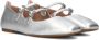 Unisa Zilveren Ballerina Schoenen Stijlvol Comfortabel Elegant Gray Dames - Thumbnail 1