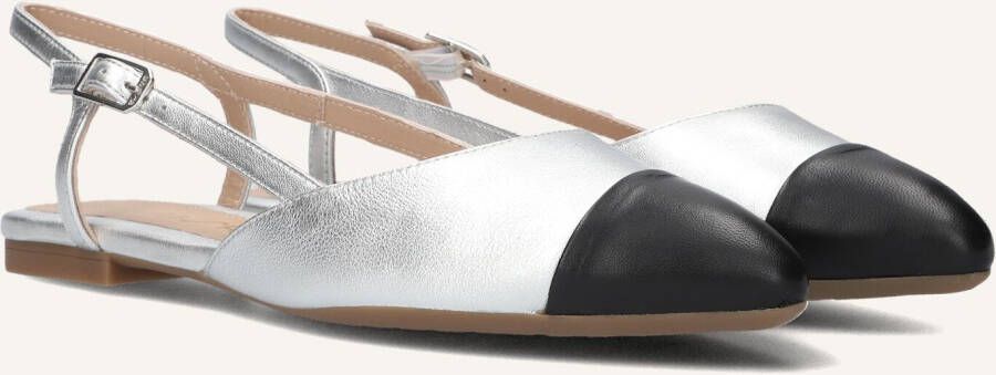 UNISA Slingbacks Dames Asley Maat: 36 Materiaal: Leer Kleur: Zilver