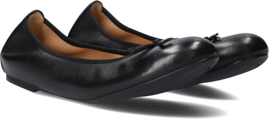 UNISA Ballerina Dames Acor Maat: 41 Materiaal: Leer Kleur: Zwart