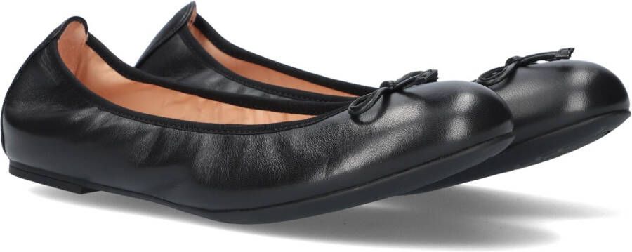 Unisa Zwarte Ballerina Acor met Vrouwelijke Details Black Dames