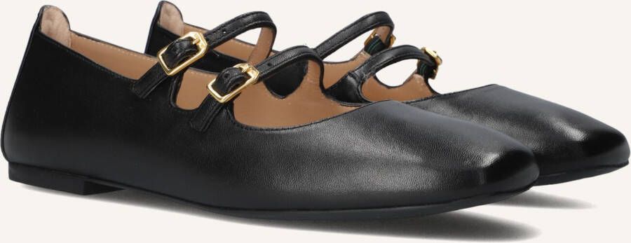UNISA Ballerina Dames Berley Maat: 37 Materiaal: Leer Kleur: Zwart