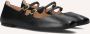 UNISA Ballerina Dames Berley Maat: 37 Materiaal: Leer Kleur: Zwart - Thumbnail 1
