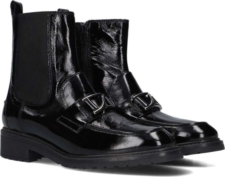 UNISA Enkelboots Dames Erne Maat: 37 Materiaal: Lakleer Kleur: Zwart