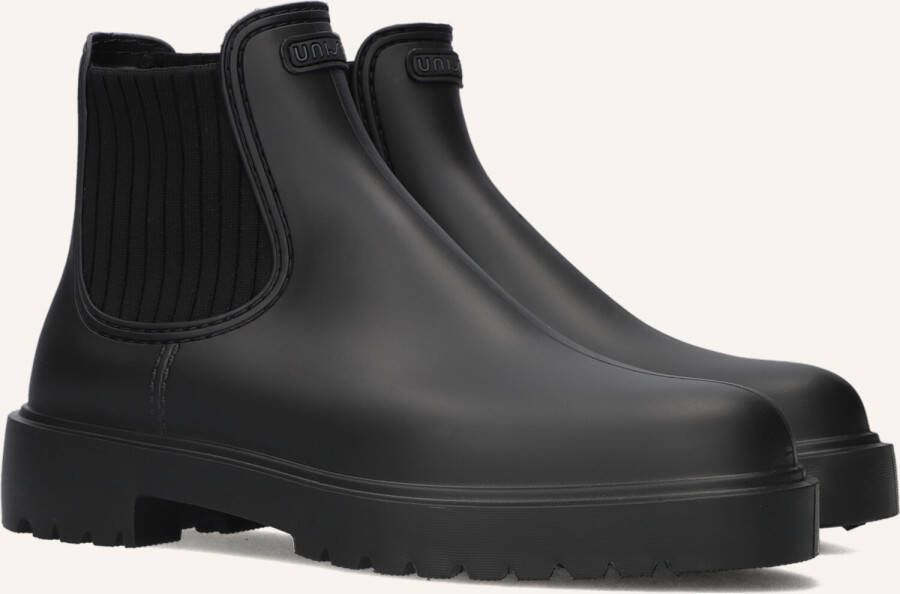 UNISA Chelsea Boots Dames Feliz Maat: 39 Materiaal: Rubber Kleur: Zwart
