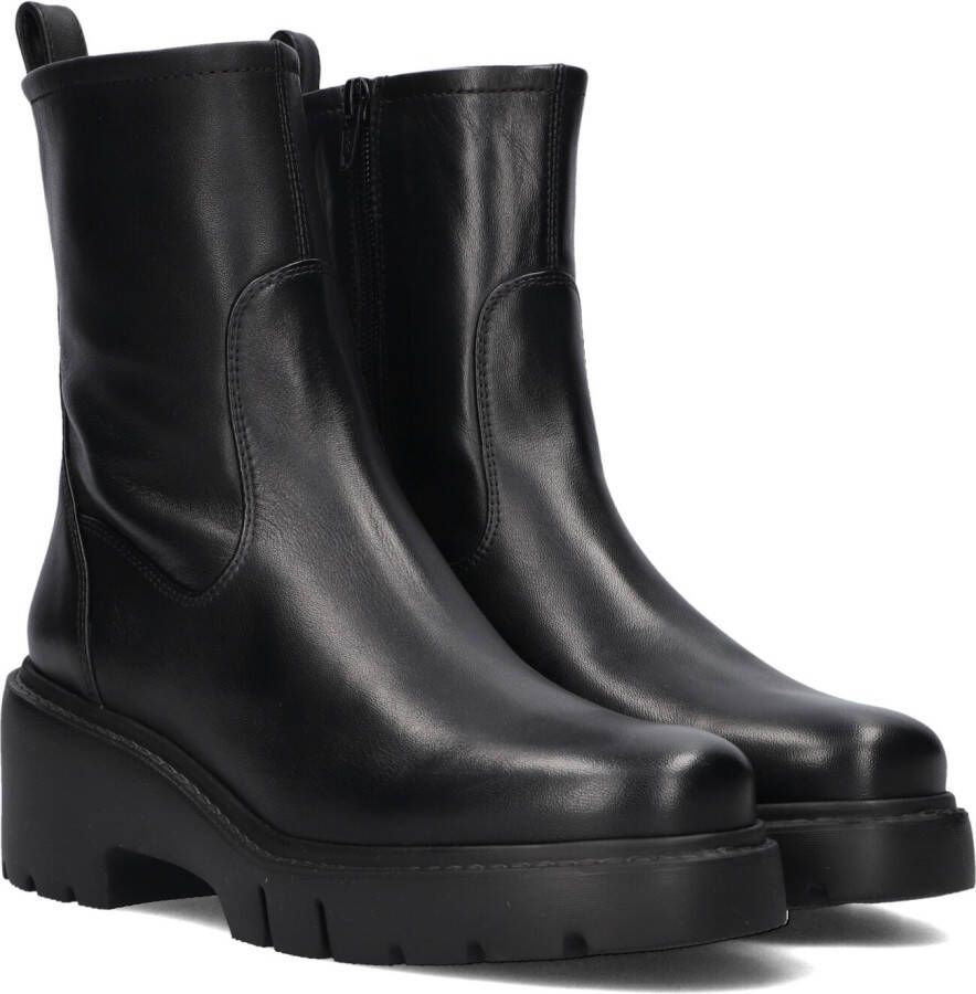 UNISA Enkelboots Dames Jofo Maat: 39 Materiaal: Leer Kleur: Zwart