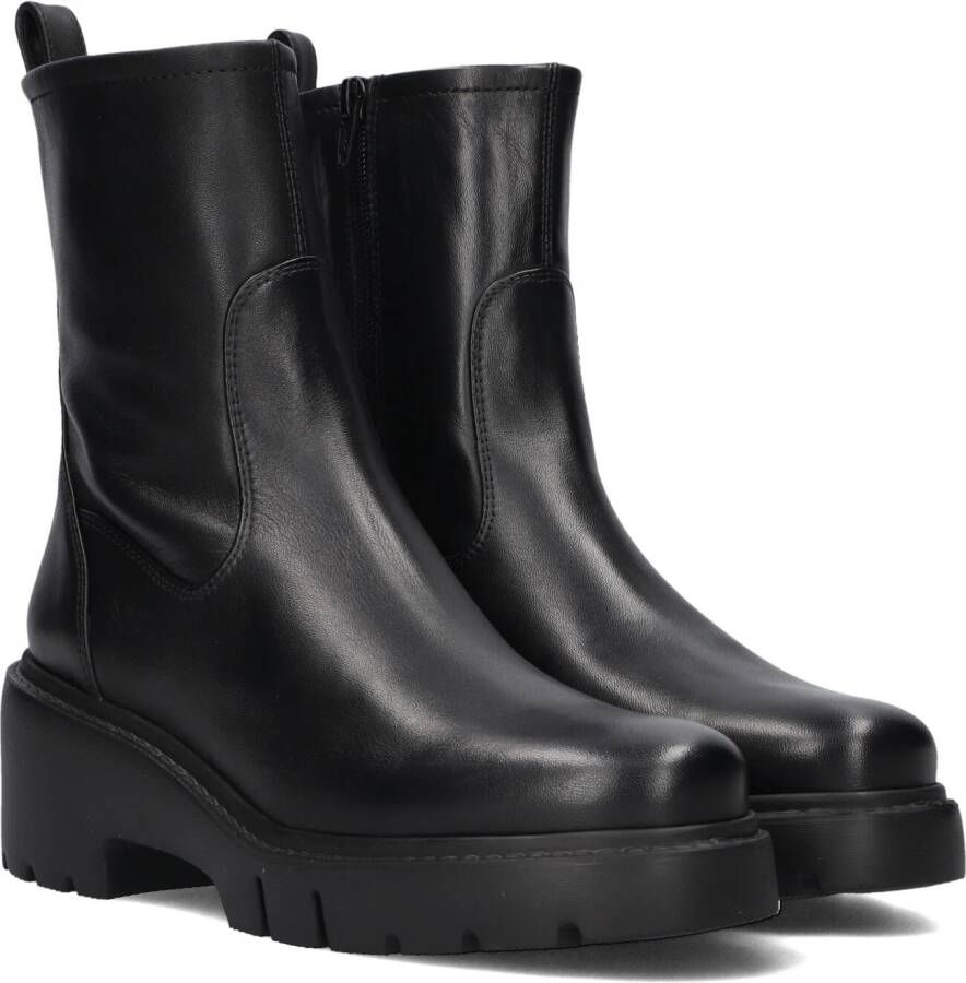 UNISA Enkelboots Dames Jofo Maat: 42 Materiaal: Leer Kleur: Zwart