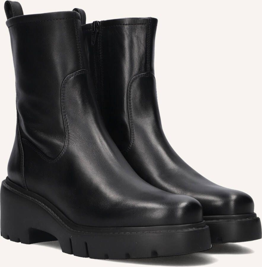 UNISA Enkelboots Dames Jofo Maat: 42 Materiaal: Leer Kleur: Zwart