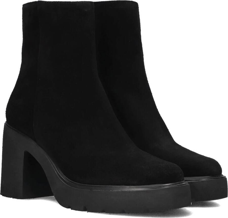 UNISA Enkelboots Dames Khan Maat: 40 Materiaal: Suède Kleur: Zwart