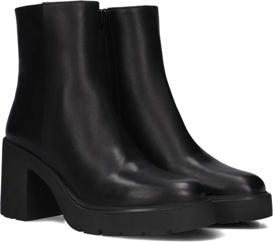 UNISA Enkelboots Dames Khan Maat: 41 Materiaal: Leer Kleur: Zwart