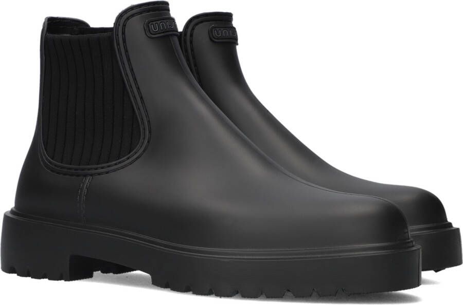 UNISA Chelsea Boots Dames Feliz Maat: 41 Materiaal: Rubber Kleur: Zwart
