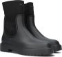 Unisa Fluor Enkelboots Enkellaarsjes Dames Zwart - Thumbnail 1