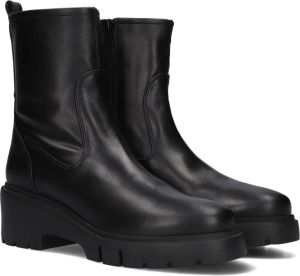 Unisa Jofo Enkelboots Enkellaarsjes Dames Zwart