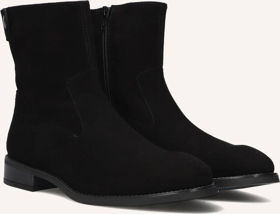 UNISA Enkellaarsjes Dames Belfin Maat: 40 Materiaal: Suède Kleur: Zwart