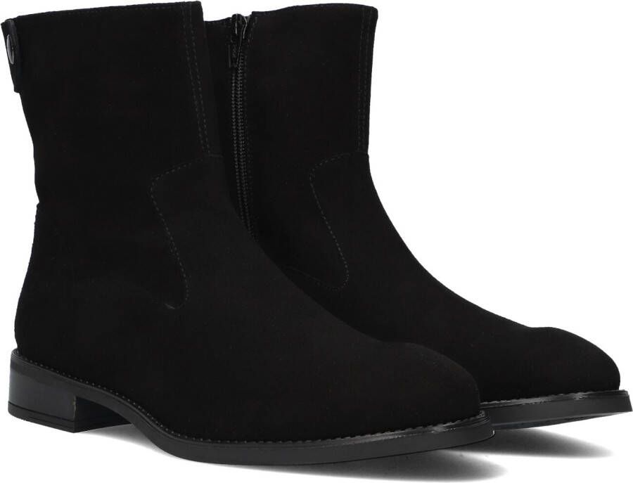 UNISA Enkellaarsjes Dames Belfin Maat: 41 Materiaal: Suède Kleur: Zwart