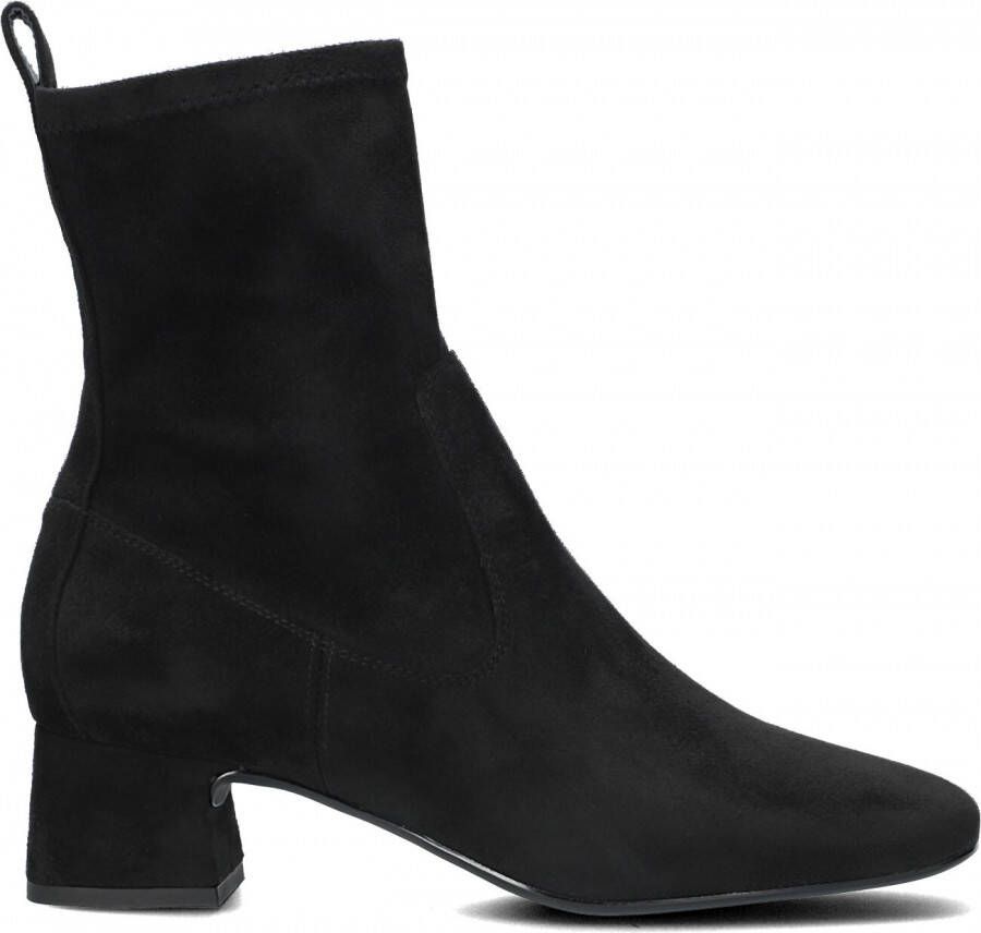 UNISA Enkellaarsjes Dames Lemico Maat: 36 Materiaal: Suèdelook Kleur: Zwart