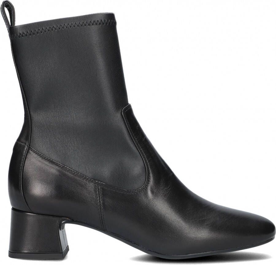 Unisa Lemico Enkellaarsjes Enkelboots met rits Dames Zwart + - Foto 2