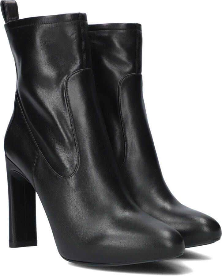 Unisa Peru Enkellaarsjes Enkelboots met rits Dames Zwart