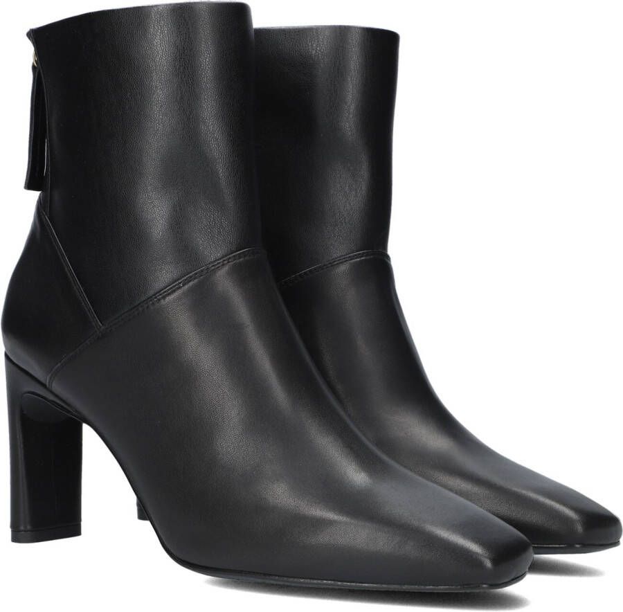 Unisa Woren Enkellaarsjes Enkelboots Dames Zwart