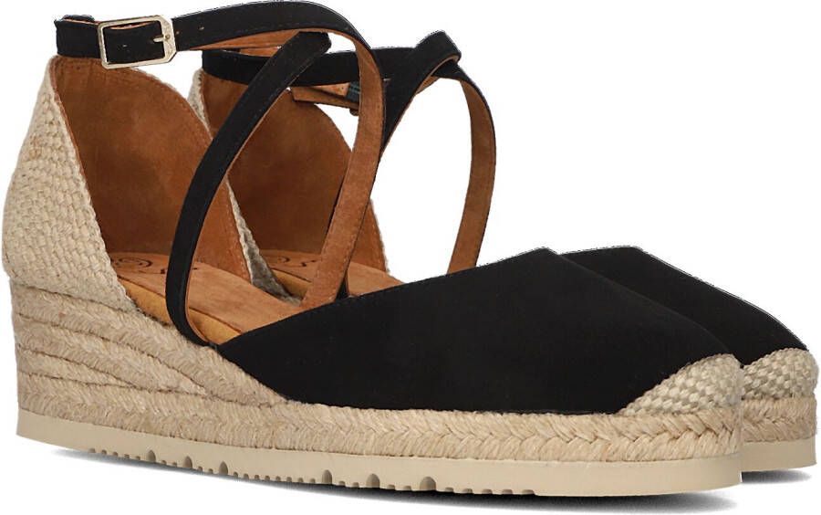 UNISA Zwarte Espadrilles Caude