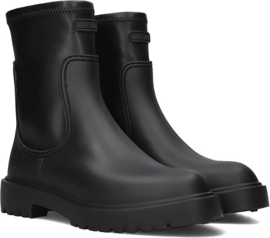 UNISA Enkelboots Dames Farley Maat: 36 Materiaal: Rubber Kleur: Zwart