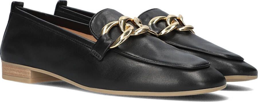 Unisa Buyo Loafers Instappers Dames Zwart