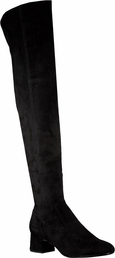 Unisa Vrouwen Suède Effen Overknee laarzen / Laarzen / Damesschoenen Lukas  Zwart - Schoenen.nl