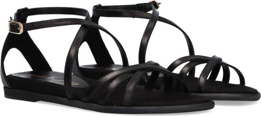 UNISA Dames Carcer Maat: 39 Materiaal: Leer Kleur: Zwart