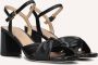 UNISA Dames Medway Maat: 40 Materiaal: Leer Kleur: Zwart - Thumbnail 1
