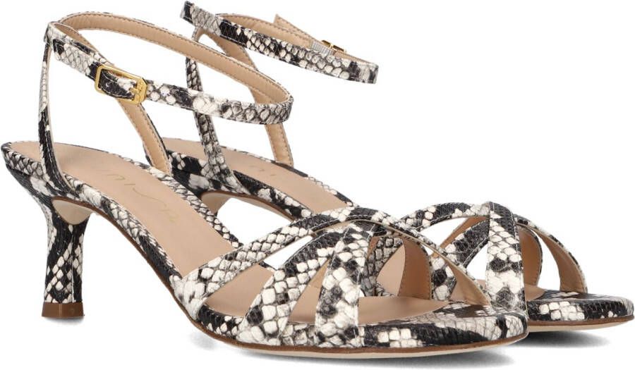 UNISA Dames Nombu Maat: 35 Materiaal: Leer Kleur: Zwart