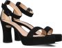 Unisa Olice Sandalen Dames Zwart - Thumbnail 1