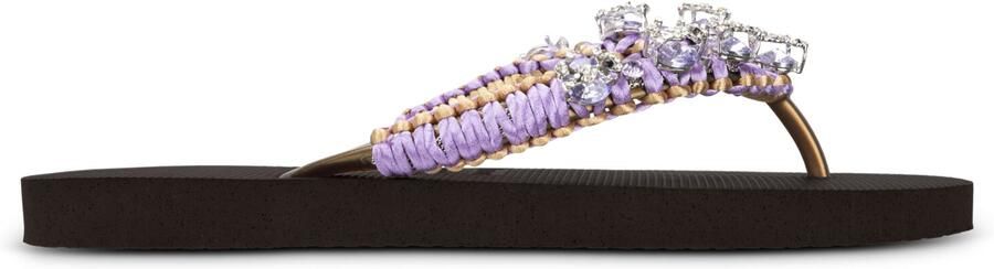 UZURII Bruine Slippers Marcrame Poodle Doodle - Foto 4