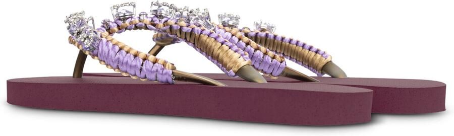 UZURII Roze Slippers Marcrame Poodle Doodle - Foto 3