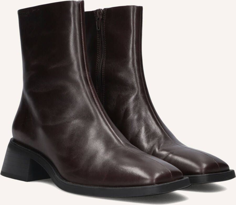 Vagabond Shoemakers Blanca 5217 Enkellaarsjes Enkelboots met rits Dames Bruin