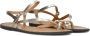 Vagabond Shoemakers Gouden Leren Sandalen Tia 2.0 Yellow Dames - Thumbnail 1