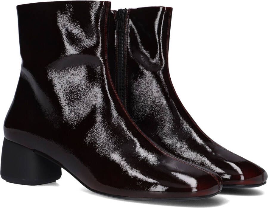 Vagabond Shoemakers Rode lakleren enkellaarsjes Livia